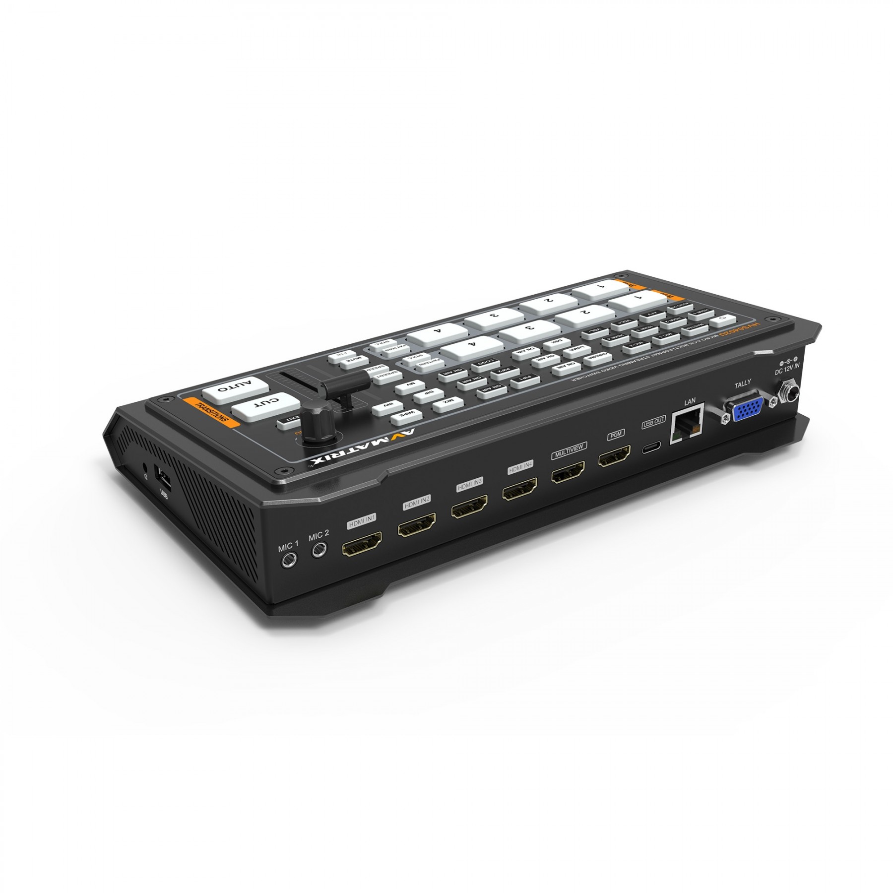 MICRO 4 CHANNEL HDMI LIVE STREAMING VIDEO SWITCHER