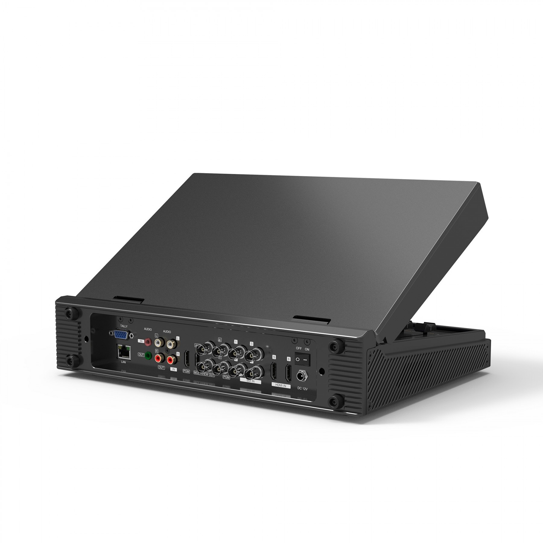 Portable 6CH SDI/HDMI Multi-format Streaming Switcher