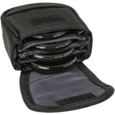 Tiffen Large Belt Filter Pouch (4 x Filters 62-82mm)