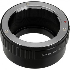 FotodioX Mount Adapter for Olympus OM-Mount Lens to Sony Alpha E-Mount Camera