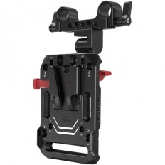 SmallRig V-Lock Battery Plate with 15mm Rod Clamp & Adjustable Arm