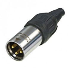 Neutrik NEUTRIK NC3MX-TOP XLR Male cable connector, gold-plated contacts, true outdoor protection