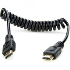 Atomos Mini-HDMI to HDMI Coiled Cable (11.8 to 17.7")