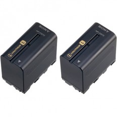 Sony NP-F970 L-series Info-Lithium Battery 2 Pack (7.2v, 6300mAh)