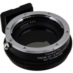 FotodioX Canon EF Lens to Sony E-Mount Camera FUSION ND Throttle Auto Adapter